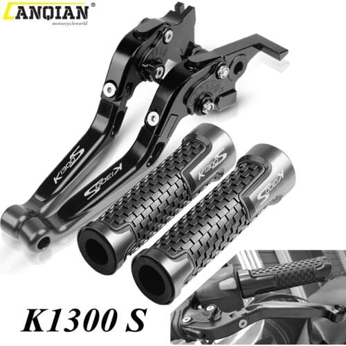 For BMW K1300S 2009 2010 2011 2012 2013 2014 2015 Motorcycle Accessories CNC Brake Clutch Levers Handle Bar Grips K1300 K 1300 S