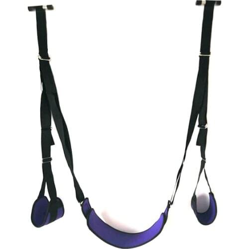 Sex Furniture Door Hanging Swing Sex Toys for Couples BDSM Bandage hanging Sofa swing chair Game Restraint Ropes Swing