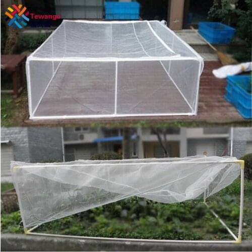 Tewango Organic Vegetable Plant Cover Garden Home 40MESH Nylon Pest Control Netting Anti-Bird Net Custom Made Protect Mesh