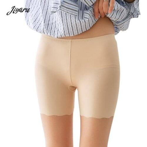 Safety Boxer Short Women Underpant Soft Underpant High Waist PantiesUnderwear Hip lift Breathable Seamless Plus Size Underwear