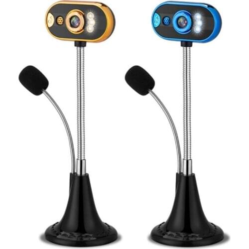 480P HD Webcam CMOS 30FPS USB Web Camera Built-in Microphone Camera for Desktop Computer Notebook PC