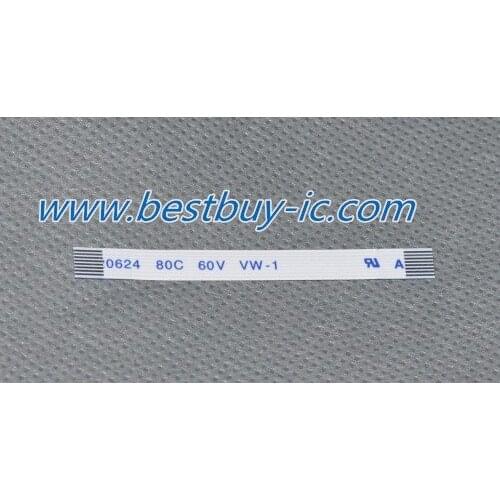 0.5mm Spacing + 50mm Length + 8Pin A / same direction line Soft wire FFC Flexible Flat Cable.8P-0.5A-50MM