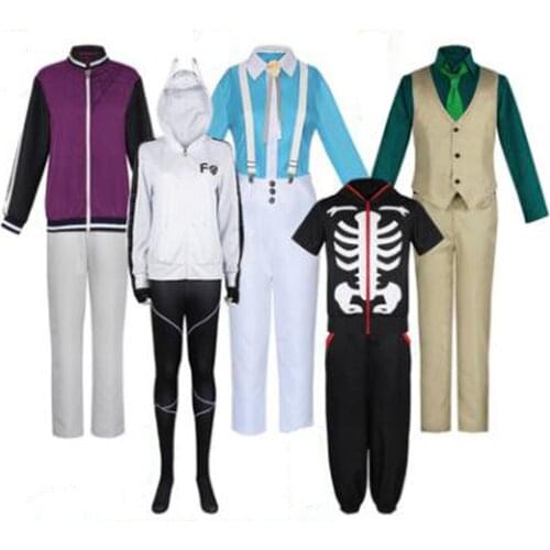 Anime Kemono Jihen Series Cosplay Costumes Kabane Kusaka KonJacket Uniform Role Play Halloween Carnival Suit