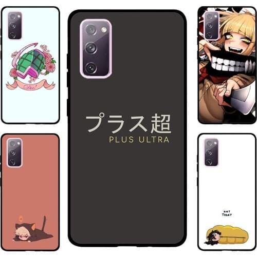 My Hero Academia Case For Samsung Galaxy S20 FE S8 S9 S10 Plus S10e Note 10 Plus Note 20 S21 Ultra Cover