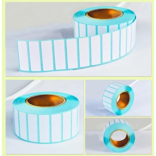 Hot Sale 1000pcs/Roll Adhesive Thermal Label Sticker Paper Supermarket Price Blank Label Direct Print Supplies Print Waterproof