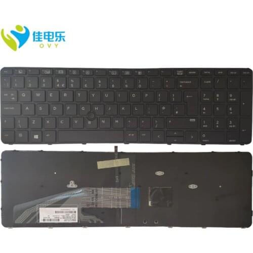 Backlit UK Laptop Keyboard for HP 650 655 G2 G3 650G2 Probook 450 455 470 G3 G4 827028-031 841136-031 831021-031 841137-031