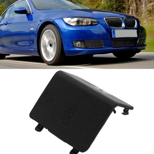 Kick Panel Trim Cap Auto Replacement Parts OBDII OBD 2 II Plug Port Cover for BMW E90 E91 E92 E93 3 Series LHD 51437147538