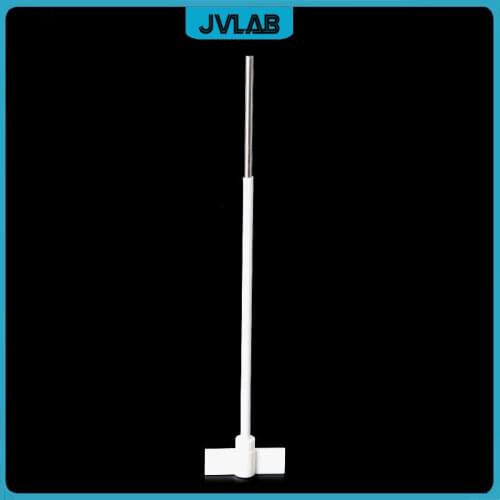 Propeller Stirrer PTFE Paddle Stirrer Use For Low Viscosity Media At Medium & High Speeds Mixing Shaft Length 370mm PTFE Coated