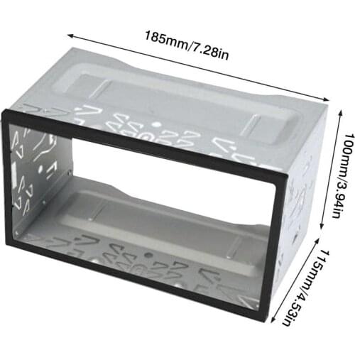 2Din Radio Frame Car Dash Panel Installation Mounting Trim Kit For Car Stereo DVD Player MP5 Player Framework Dash Panel Trim