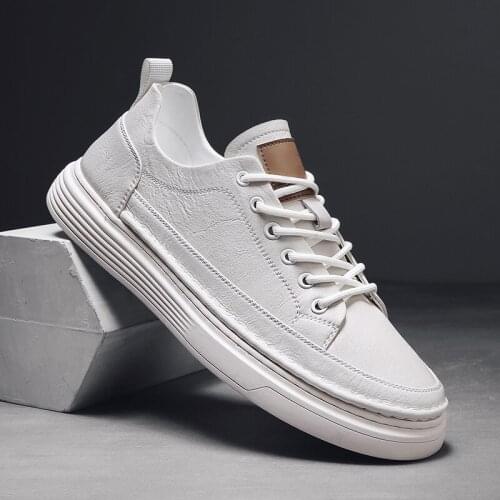 Men Sneakers Flat Shoes Non-Slip Causal Walking Lace Up Fashion Shoes for Male Vulcanize Shoes Leisure Walk Tennis Shoes Comfy