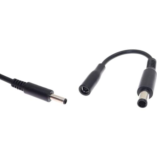 4.5x3.0mm Female to 7.4x5.0mm Male Plug Converter Dc Power Adapter Connector Laptop Charging Cable for Dell Notebook Charger