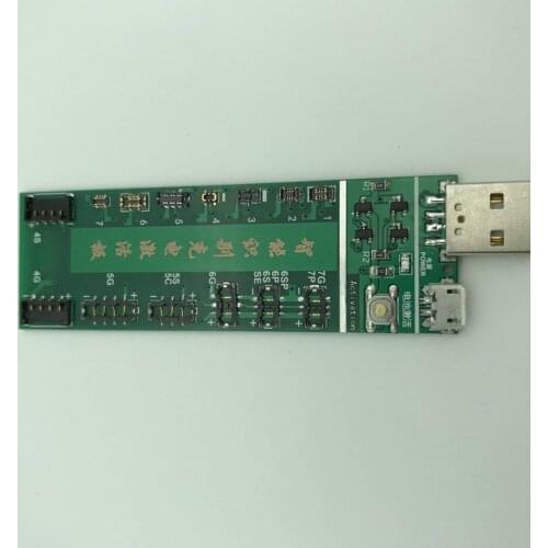 Professional Battery Fast Charge Board For IPhone 4 5 6 6P 6S 6SP 7 7P 8 8P Battery Fast Activation Charging With USB Cable