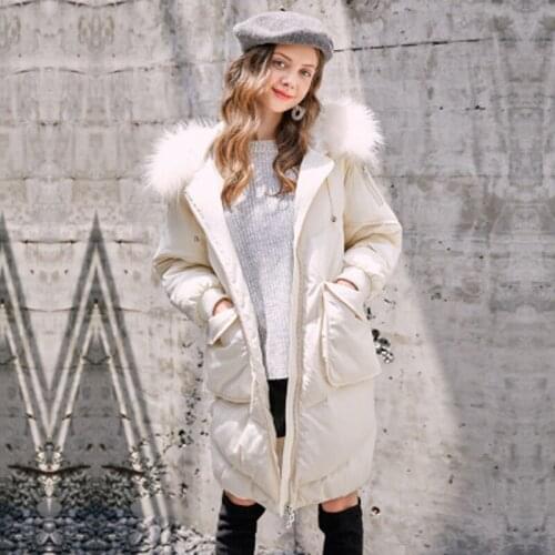 Newest Women winter Fashion cotton Down Jacket long Parkas warm Coat Female winter jacket woman clothes three colors