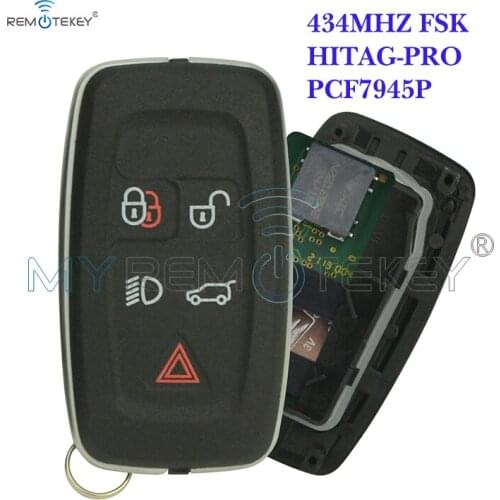 Remtekey AH22-15K601-AD smart key 434Mhz 5 button for Landrover Range Rover Sport LR4 2010 2011 2012