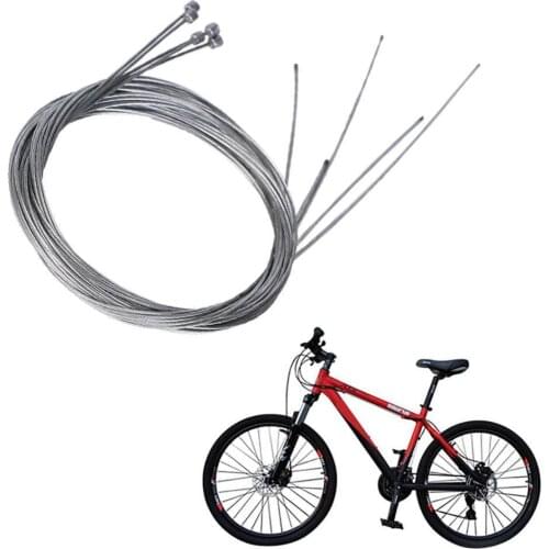 Road Bike Fixed Gear Bicycle Brake Line Shift Shifter Speed Inner Brake Sets Gear Cable Steel Wire Core line T1K8