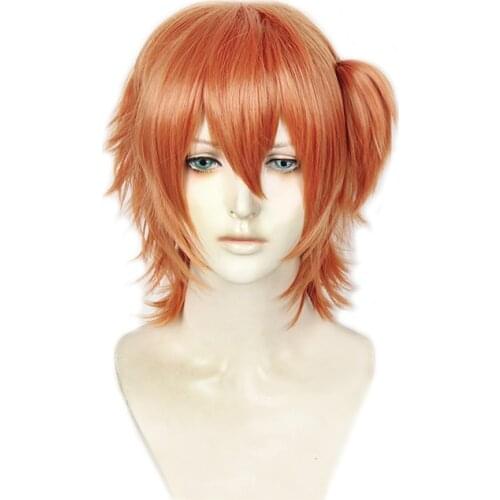 Yarichin Bitch Bu Club Kyousuke Yaguchi Orange Heat Resistant Synthetic Hair Halloween Party Carnival Cosplay Wig