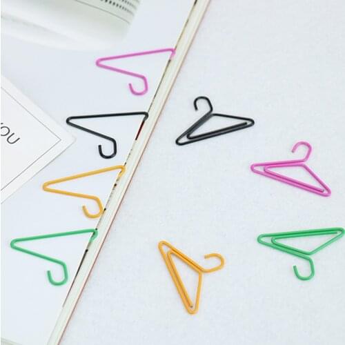 TUTU 12 PCS/lot Hangers Paper Clips Ideas Can Hang Card Pin Photos Of A Bookmark Office Stationery Accessories Products H0039