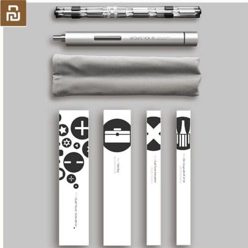 Wowstick 1P+ Electric Screwdriver Set Magnetizer Double power Precision Cordless Power Screwdriver Easy To Operate Screwdriver