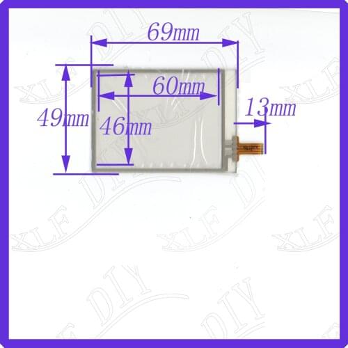 ZhiYuSun 10PCS/LOT ED13378 3.5Inch Touch Screen welding 69*49mm for GPS CARS 69*49 ED 13378