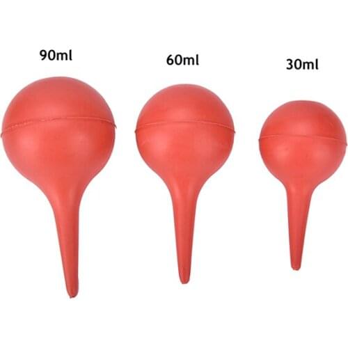 1PCS 30/60/90ml Rubber Suction Ear Washing Syringe Squeeze Bulb Ear Care Tool