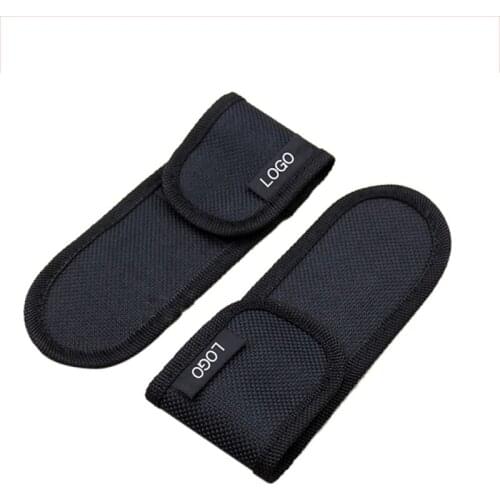 1pcs Outdoor Nylon Sheath Folding Cutter Black Clip Case Pliers Cutters Cover Bags Wood Cutter Sets Scabbard Waist Pack