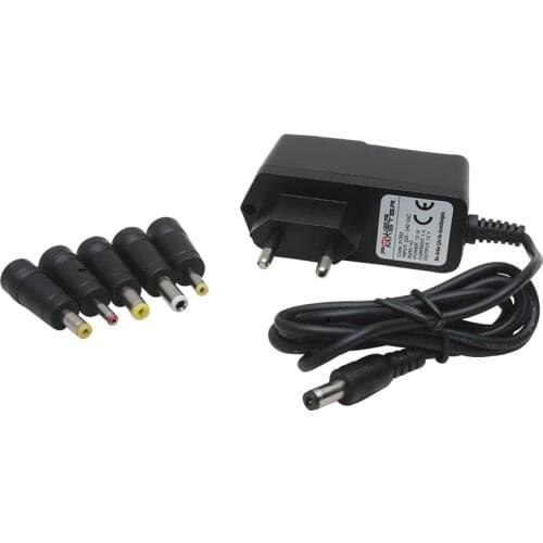 POWERMASTER PM-31392 12 VOLT - 1 AMP 6 PIN SOCKET TYPE ADAPTER