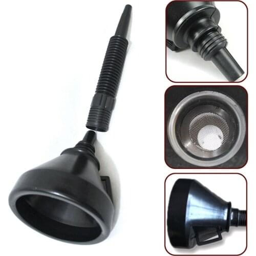 For Fuel Car Accessories Plastic Funnel Can Spout For Oil Water Fuel Petrol Diesel Gasoline Car High Quality Funnel