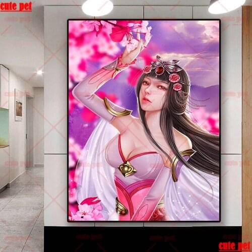 DIY Diamond Painting 5D Fantasy classical woman fairy rhinestone Cross Stitch Diamond Art Embroidery Mosaic Handmade Decoration