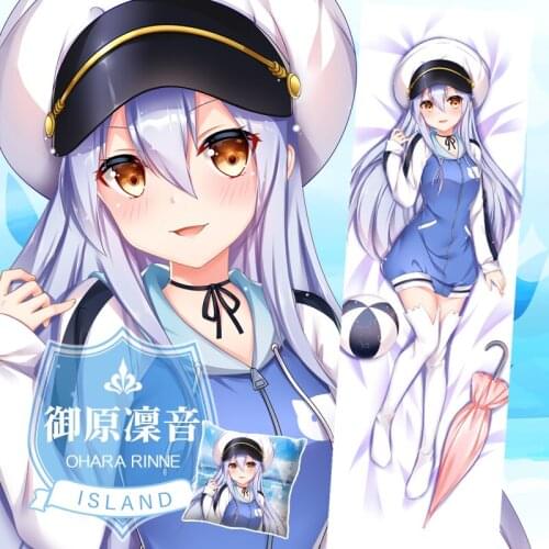 Anime Game Ohara Rinne ISLAND Dakimakura Hugging Body Pillow Case Otaku Male Pillow Cushion Cover Cosplay Cartoon Xmas Gifts SM