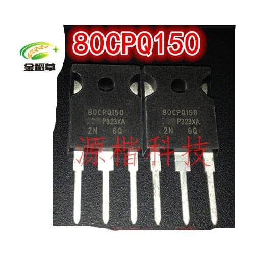 Free shippin 10pcs/lot 80CPQ150 80CPQ150PBF Schottky diode 80A 150V TO-247 new original Immediate delivery