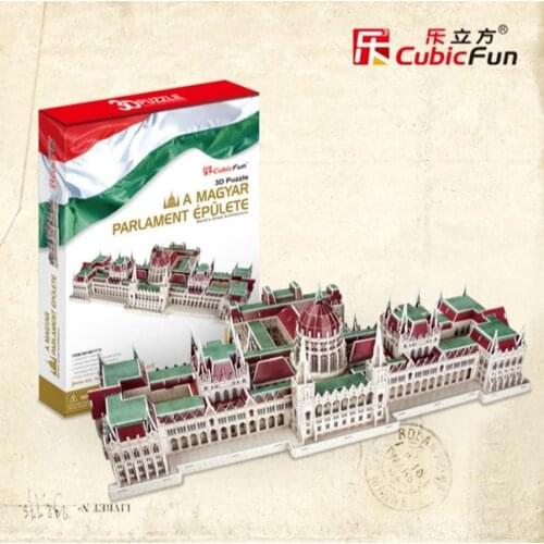 Hungarian Budapest Parliament Paper 3D Puzzle Model