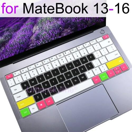 Keyboard Cover for MateBook D 15 14 16 X Pro 13 E B B3 B5 B200 for Huwei Ryzen Laptop Notebook Protector Skin Film Accessories