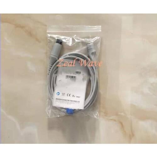 For Mindray PM-7000 8000 9000 6-Pin Invasive Pressure Cable