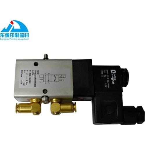 Heidelberg Printing Machine 61.184.1051/02 Solenoid Valve Offset Printing Machine