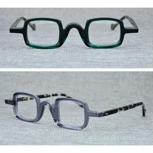 LKK Anti-blue ray anti-radiation computer goggles polygonal multi-retro box comfortable small frame prescription eyeglasses fram