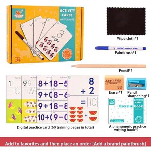 Writing Training Montessori Educational Toys Drawing Set Kid 2 4 6 Years Old Teens Children Game Boy Girl Logical Thinking Paint