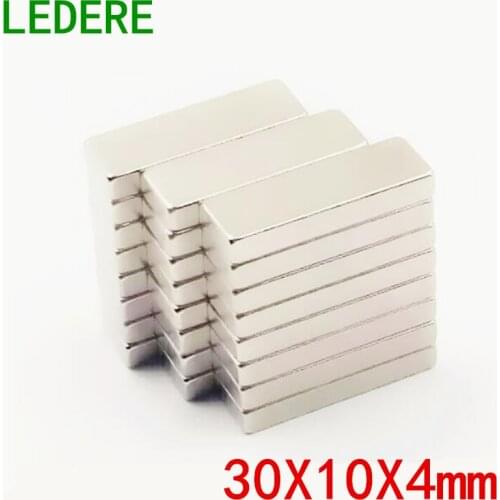N52 N35 Neodymium Magnet 30 x 10 x 4 mm Bulk Super Strong Strip Block Bar Magnets Rare Earth cuboid 30x10x4 mm 30mm x 10mm x 4mm