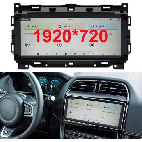 Upgraded Original Car Screen Car multimedia player for Jaguar F-PACE 2016-2018 (Harman system) Android 10.0 8+64G