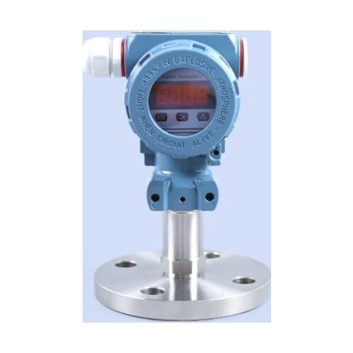 Single flange pressure transmitter DN25 intelligent digital display diaphragm flat membrane flange pressure transmitter