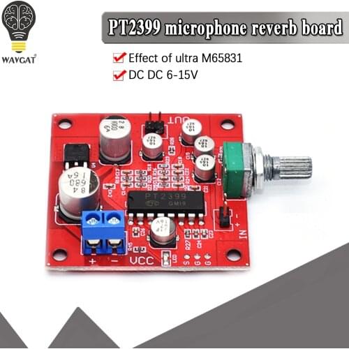 WAVGAT PT2399 Microphone Reverb Plate Reverberation Board No Preamplifier Function Module