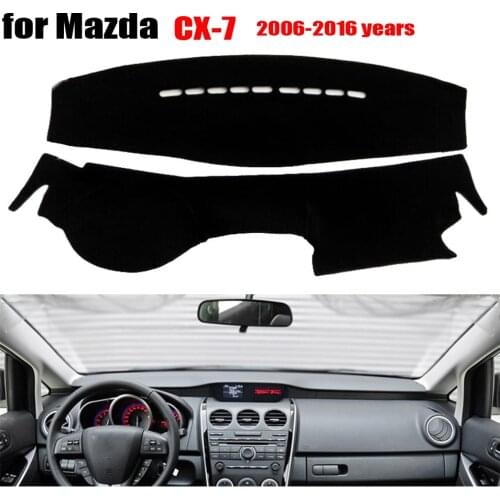 Car dashboard covers mat for MAZDA CX-7 2006-2016 Left hand drive dashmat pad dash covers Instrument platform accessories
