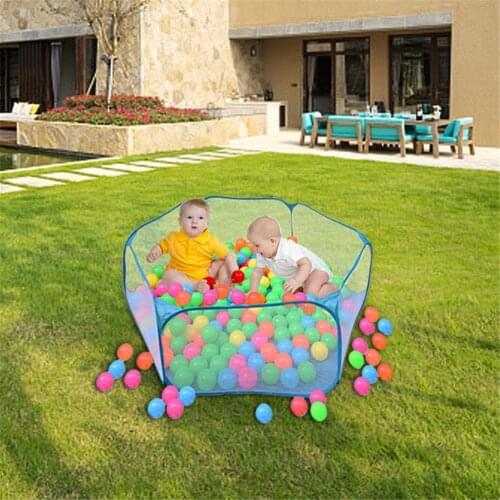 Foldable Cartoon Indoor Outdoor Sports Playground Kids Ocean Ball Pit Pool Baby Tent Ball Gaming Toys Educational Toy
