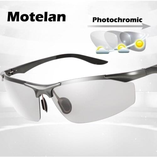 2018 New Mens Photochromic Polarized Sunglasses for Drivers Male Cycling Driving Fishing Outdoor Sports UV400 Sun Glasses