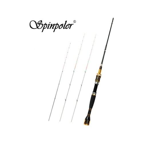 Spinpoler 3 Titanium Tips High Sensitive Raft Fishing Rod Set Ultra Light Raft Rod Ultralight River Raft Pole 1+3 Sections