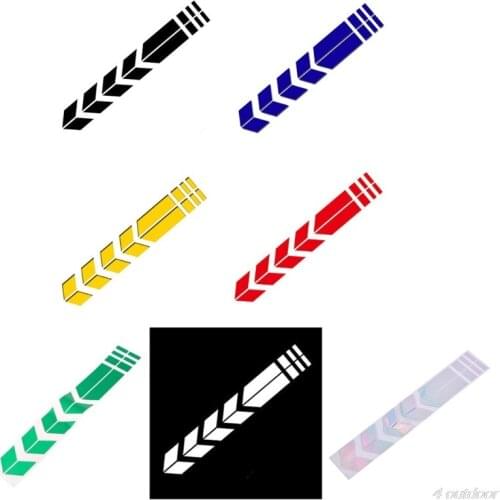 Bicycle Reflective Sticker Motorcycle Frame Front Fork Decal Tape Bike MTB Decor L69F