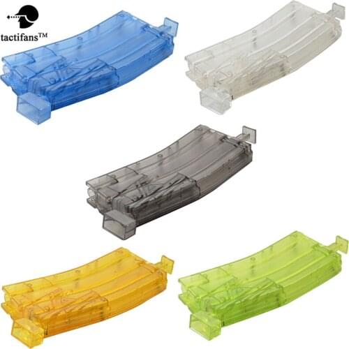 Tactical Airsoft Painball Plastic BB Quickly Speed Loader 500RDS 6mm Large Capacity for M4 M16 AK Mag Bullet Hunting Accessories