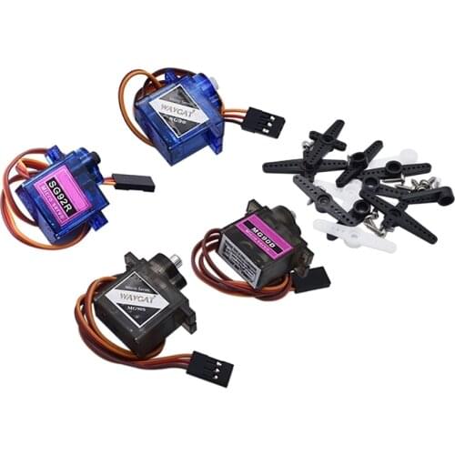 Smart Electronics Rc Mini Micro Classic servos 9g SG92R SG90 MG90S MG90D For RC Planes Fixed wing Aircraft model telecontro