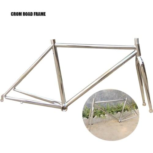 Stock Polish 700c Crom steel high quality road bike frame with fork