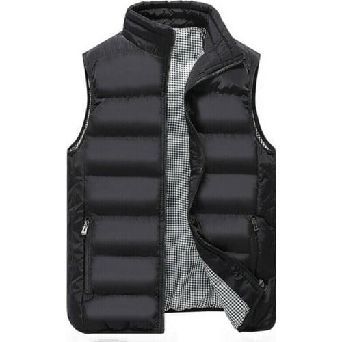 Spring Autumn Men New Stylish 2020 Vest Mens Plus Size 4XL Warm Sleeveless Jacket Men Winter Waistcoat Mens Vest Casual Coats