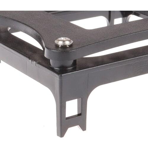 1Pc CPU Cooler Bracket Motherboard Back Plate Fan Bracket for Socket 478 Intel